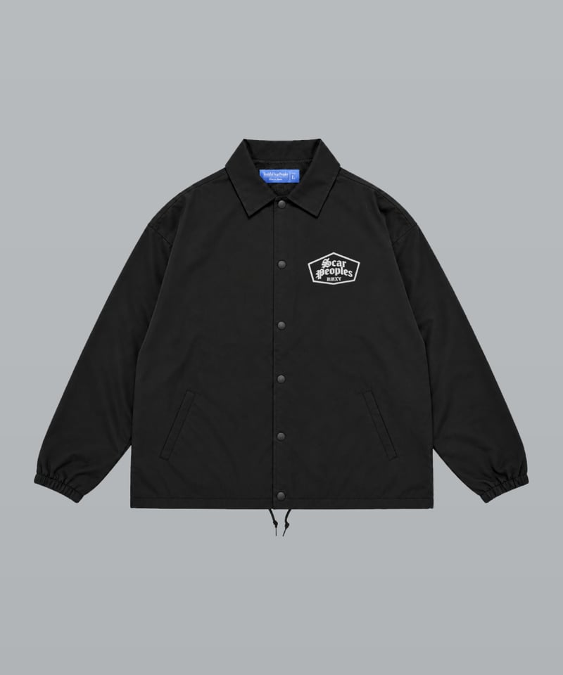 Alpha Shield Coach Jacket / Black | Youthful Sc