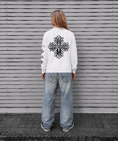 Multi Logo Long Sleeve Tee