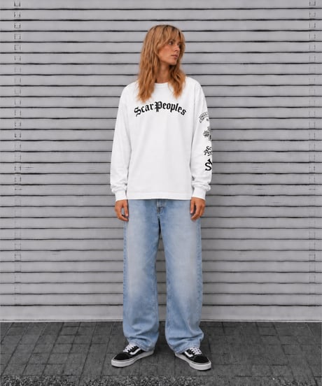 Multi Logo Long Sleeve Tee