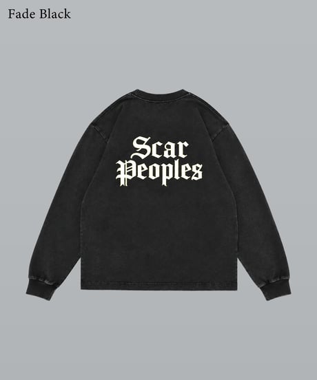 Basic Logo Fade Long Sleeve Tee
