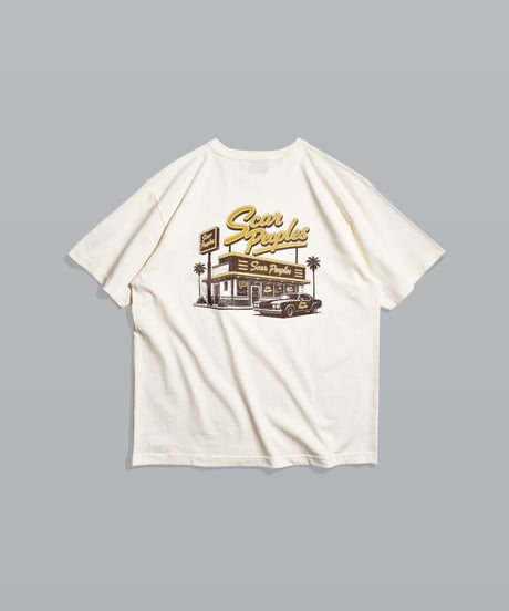 Classic Diner Tee / Vintage White