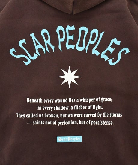 YSP Fade Hoodie / Fade Brown