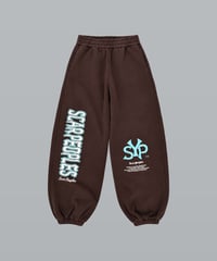 YSP Fade Sweat Pants / Fade Brown