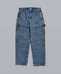 Double Knee Painter Denim Pants / Indigo