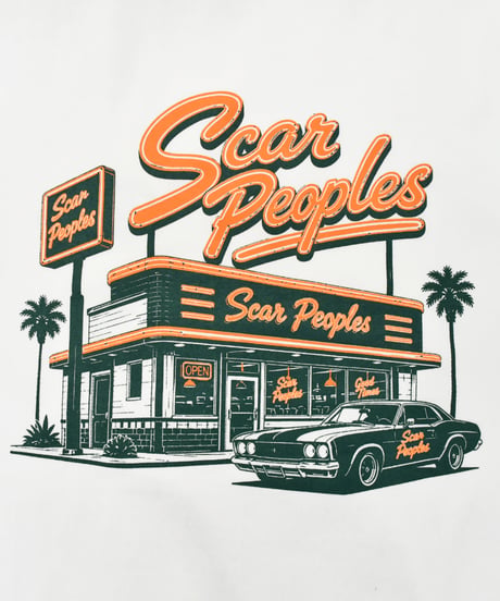 Classic Diner Long Sleeve Tee