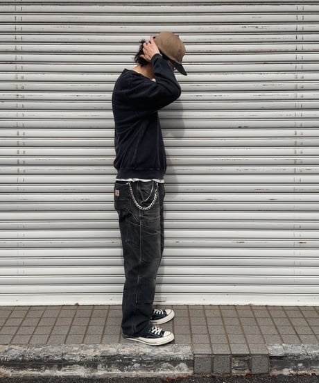 Wing Glyph Fade Crew Sweat / Fade Black