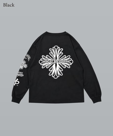 Multi Logo Long Sleeve Tee