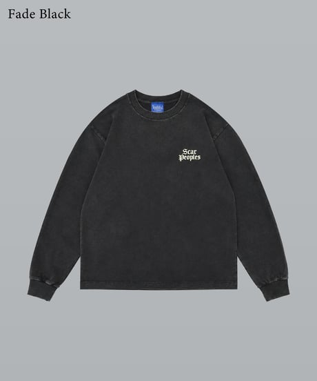 Basic Logo Fade Long Sleeve Tee