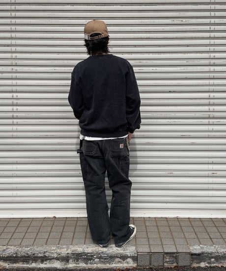 Wing Glyph Fade Crew Sweat / Fade Black