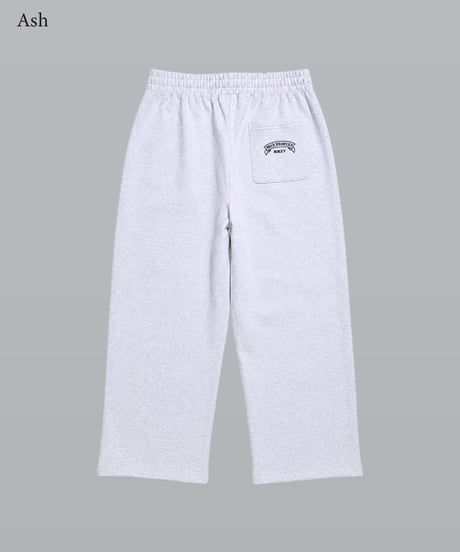Multi Logo Wide Sweat Pants