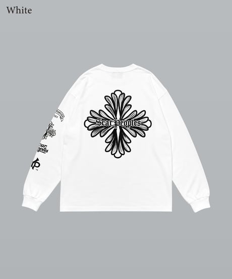 Multi Logo Long Sleeve Tee