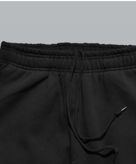 Alpha Shield Patch Sweat Pants / Black