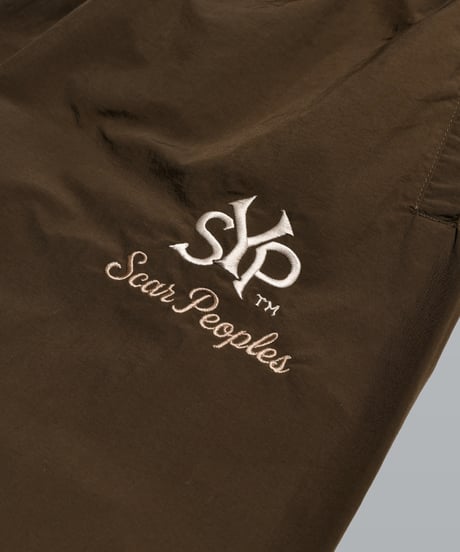 YSP Nylon Pants / Brown