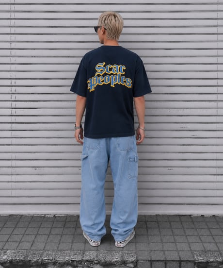 Basic Arch Fade Tee / Fade Navy