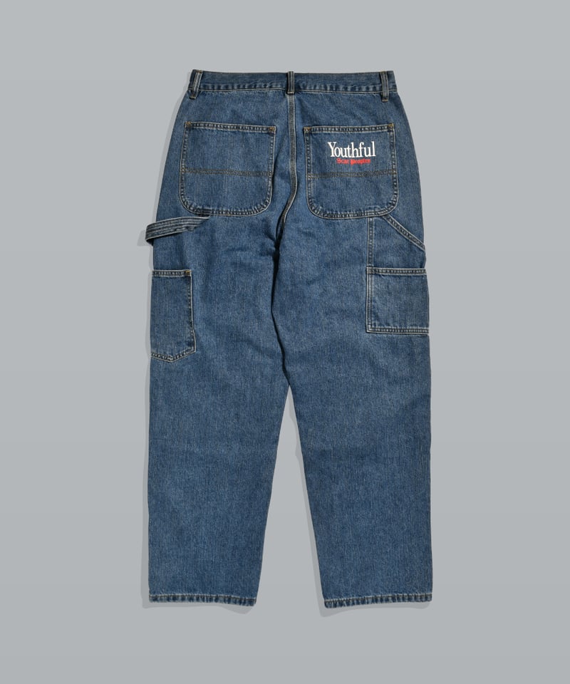 Double Knee Painter Denim Pants / Indigo | Yout