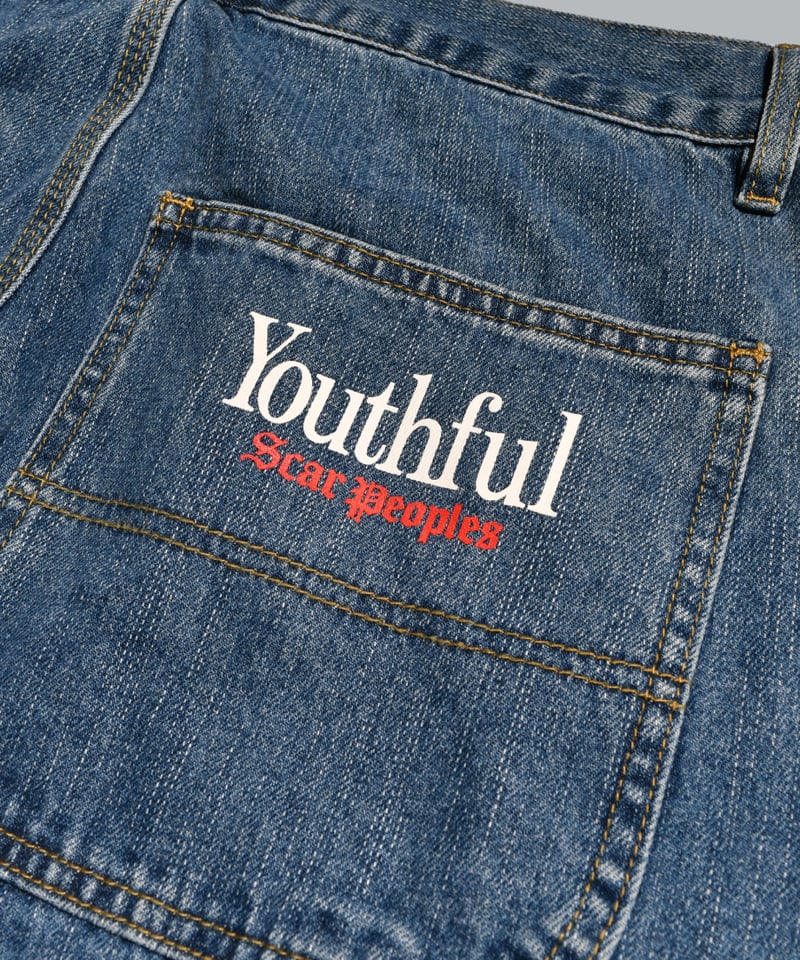 Double Knee Painter Denim Pants / Indigo | Yout