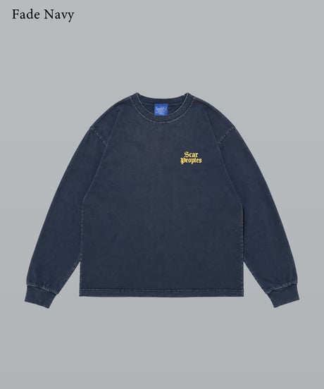 Basic Logo Fade Long Sleeve Tee