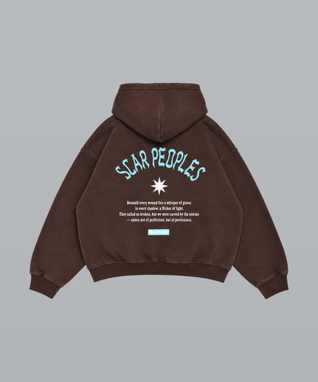 YSP Fade Hoodie / Fade Brown