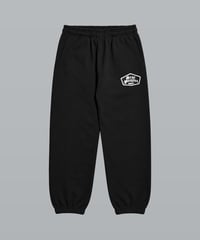 Alpha Shield Patch Sweat Pants / Black