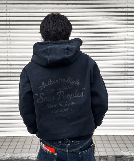 Duck Canvas Fade Zip Hooded Jacket
