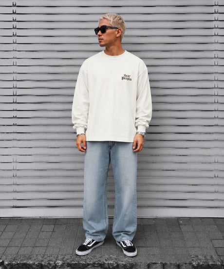 Basic Logo Fade Long Sleeve Tee
