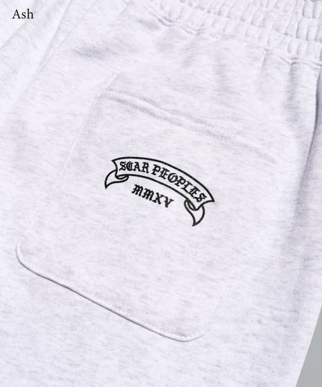 Multi Logo Wide Sweat Pants
