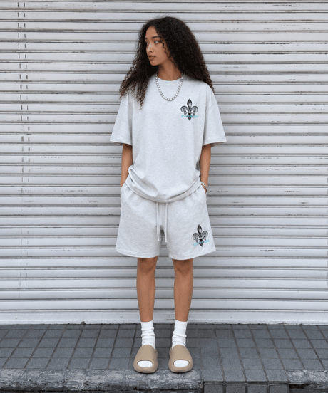 Fleur de lys Premium Tee / Oatmeal