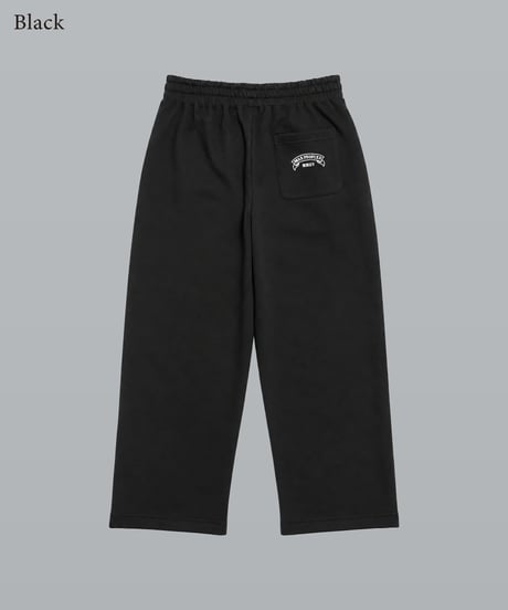 Multi Logo Wide Sweat Pants