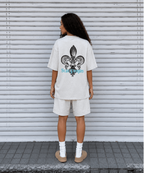 Fleur de lys Premium Tee / Oatmeal