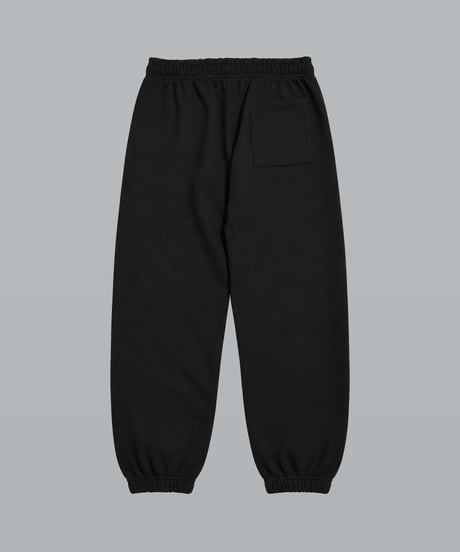 Alpha Shield Patch Sweat Pants / Black