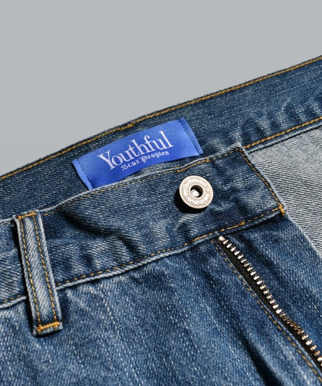 Double Knee Painter Denim Pants / Indigo