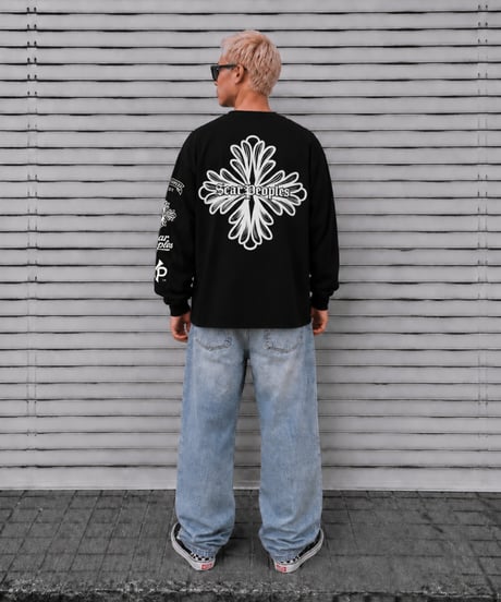 Multi Logo Long Sleeve Tee