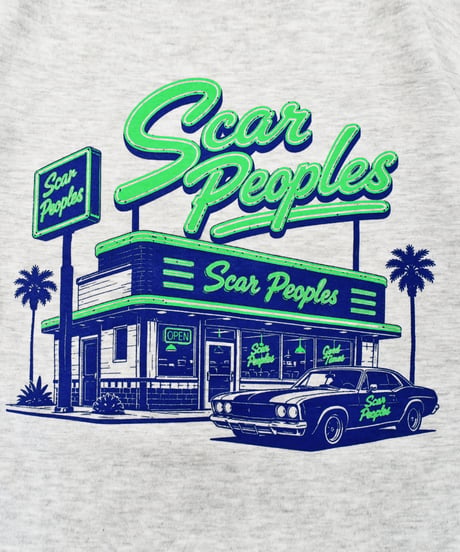 Classic Diner Long Sleeve Tee