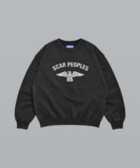 Wing Glyph Fade Crew Sweat / Fade Black