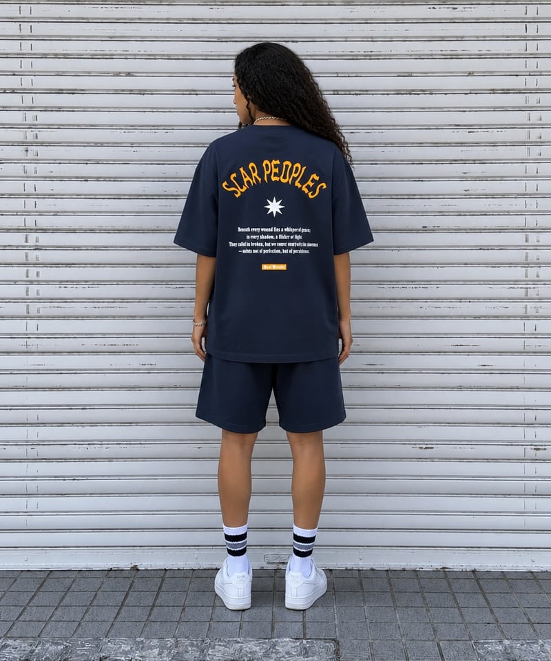 YSP Premium Tee / Navy | Youthful Scar Peoples