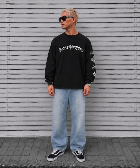 Multi Logo Long Sleeve Tee