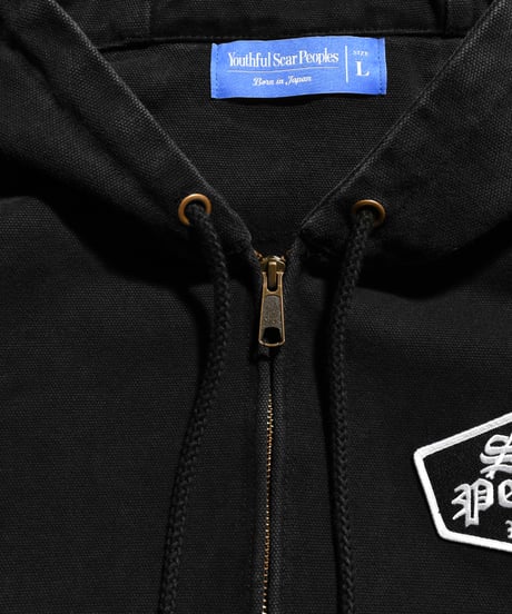 Duck Canvas Fade Zip Hooded Jacket