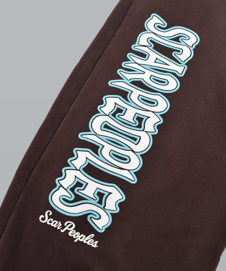 YSP Fade Sweat Pants / Fade Brown