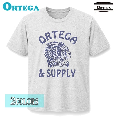 送料無料　ORTEGA (オルテガ） Tシャツ メンズ レディース ORTG-020 6.2oz ヘビーウエイト オープンエンドTシャツ アメカジ