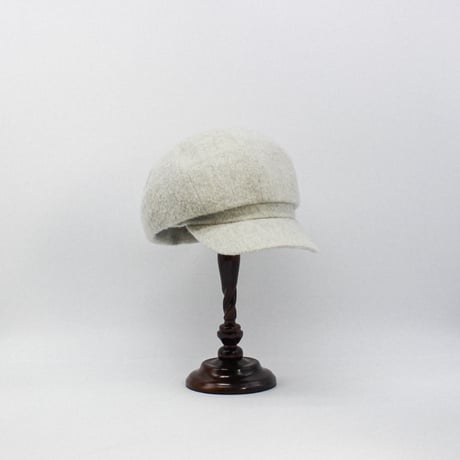 Wool shaggy casquette