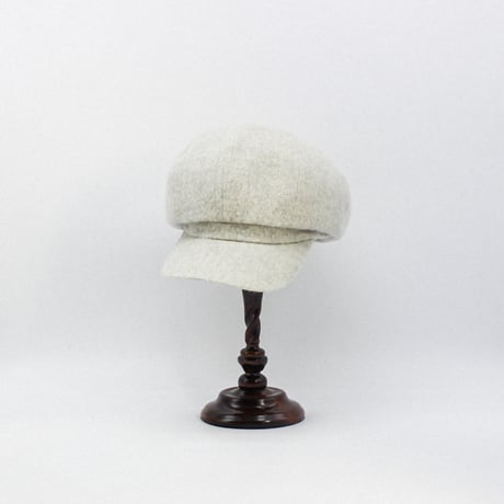 Wool shaggy casquette