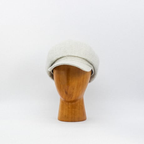Wool shaggy casquette