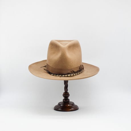 Western weight wool Long tall hat