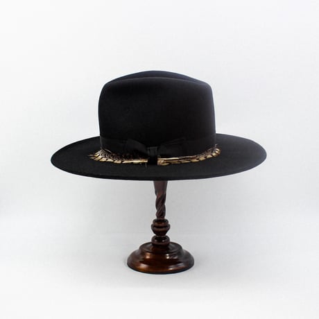 Western weight wool Long tall hat