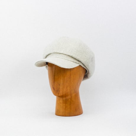 Wool shaggy casquette