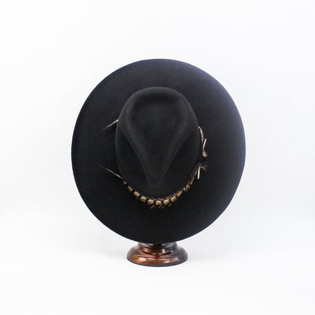 Western weight wool Long tall hat
