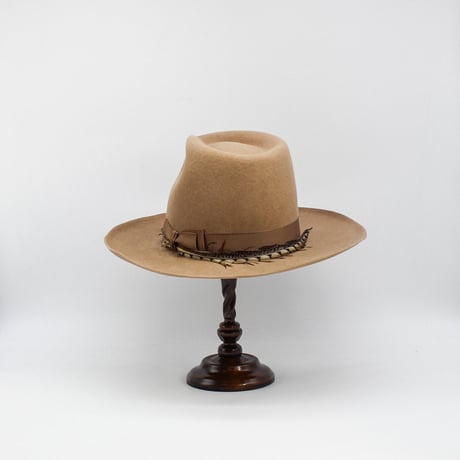 Western weight wool Long tall hat