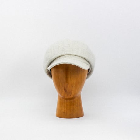 Wool shaggy casquette