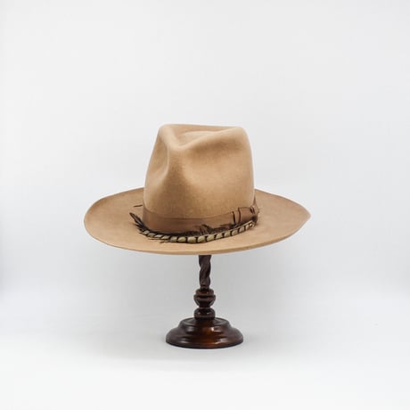 Western weight wool Long tall hat
