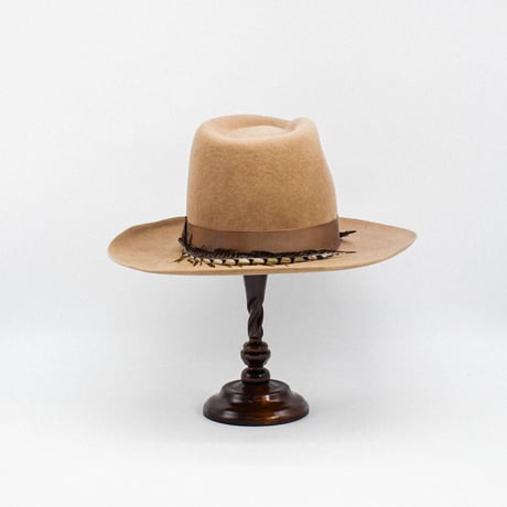 Western weight wool Long tall hat